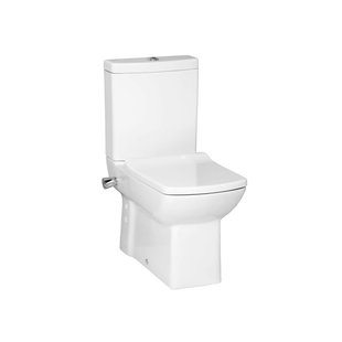 Creavit Lara Staande Toilet - onderpot - bidet sproeier -koud water kraan - wit LR360-34CB00E-0001