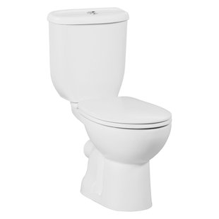 Creavit Sedef Staande Toilet - onderpot - zonder bidet sproeier -p-trap - wit SD310-11CB00E-0000