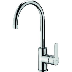 Paffoni Red Keukenmengkraan 3/8 inch flexibele slang 1 kraangat Chroom glans RED181CR