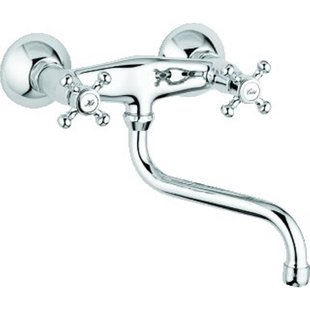 Paffoni Viola Keukenmengkraan 3/4 inch Chroom glans VLV161CR