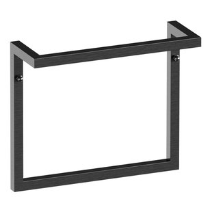 BRAUER Handdoekrek - 35x30x12cm - geborsteld gunmetal AE-HBB35GM