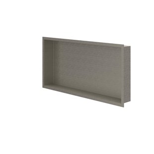 IVY Inbouwnis - 60x30x7.5cm - Geborsteld nickel PVD 6500753