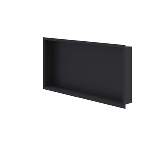 IVY Inbouwnis - 60x30x7.5cm - Mat zwart PED 6500752