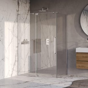 BRAUER Stellar Douchecabine - 140x90x200cm - draaideur - glascoating - omkeerbaar - helder glas - Chroom GS-SRC1H14090200CE