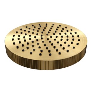 BRAUER Stripe Regendouchekop - 25cm - goud geborsteld PVD 5-GG-466