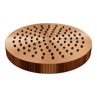 BRAUER Stripe Regendouchekop - 25cm - koper geborsteld PVD 5-GK-466