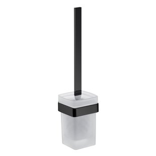 Emco Loft Closetborstelgarnituur Inzet Lglas Zwart 051513300