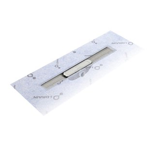IDrain Pro Linear 54 douchegoot zonder rooster L 700 mm met voorgelijmd waterdichtingsdoek van 330 mm IP4M07001X1
