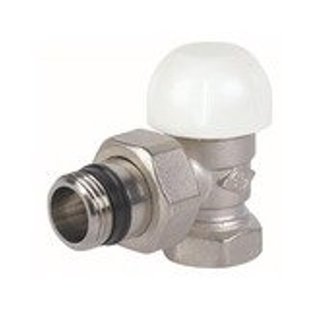 Go by Van Marcke thermostatische radiatorkraan voor stalen buizen haaks aansluiting 1/2 F met zelfafdichtend aansluiting staartstuk B V12310QVMK