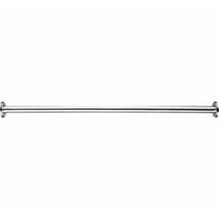Nemo douchegordijnstang 100cm recht diameter 2.5cm messing verchroomd 1295100