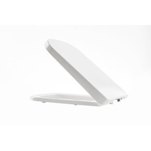 Nemo Spring Sun WCzitting wit duroplast met softclose mechanisme voor hangtoilet 463 x 346 mm YFG100A