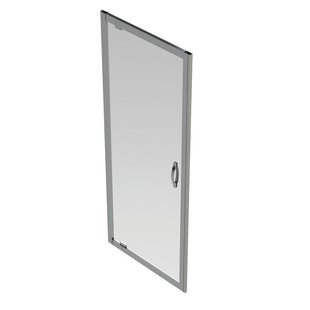 GO by Van Marcke Belo draaideur 800x1900mm 6mm easy clean glas profielen aluminium verchroomd S205480