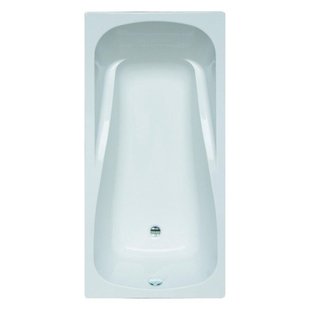 Nemo Spring Sereno inbouwbad acryl 180x85x43cm afvoer D5.2 235L inclusief potenstel wit SKU 119727