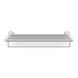 Nemo Start Lano handdoekrek met extra handdoekhouder messing wandmontage 10803B