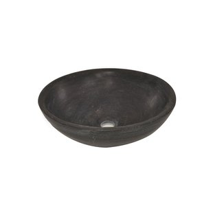 Wiesbaden Raw waskom rond 40x14 cm hardsteen gezoet 39.3524