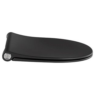 Pressalit Sway d zitting met softclose en lift off mat zwart 934231-bl6999