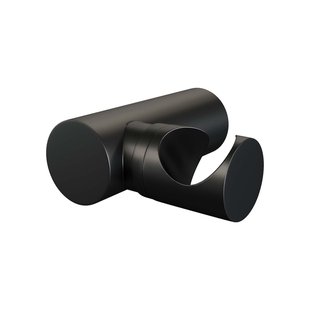 Brauer Black Edition Wandhouder - handdouchehouder - mat zwart 5-S-043