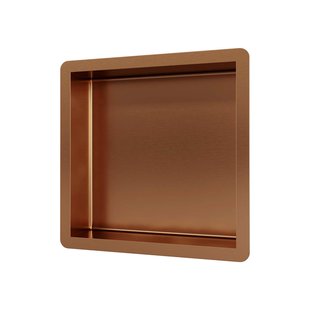 Brauer Copper Edition Inbouwnis - 30x30cm - PVD - geborsteld koper 5-GK-145