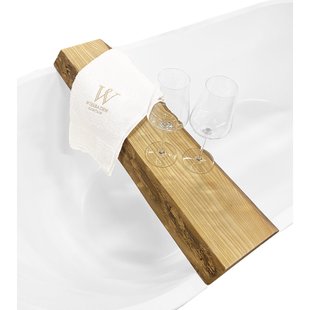 Wiesbaden OAK badplanchet 80 x 20 x 4 cm robuust eiken 21.3750