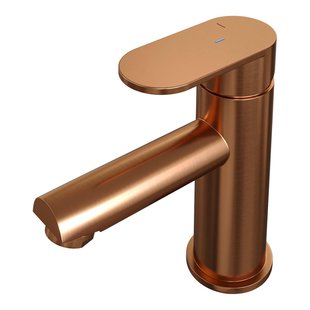 Brauer Copper Edition Wastafelmengkraan opbouw - laag - model C - PVD - geborsteld koper 5-GK-001-HD3
