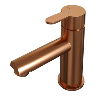 Brauer Copper Edition Wastafelmengkraan opbouw - laag - model d - PVD - geborsteld koper 5-GK-001-HD4