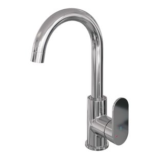 Brauer Chrome Edition Wastafelmengkraan opbouw - hoog - draaibaar - ronde uitloop - model C - chroom 5-CE-003-R1