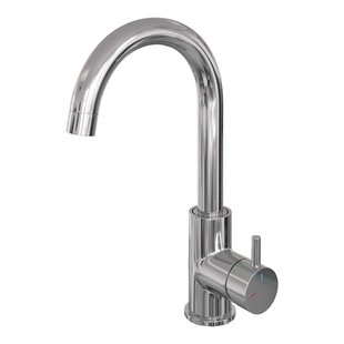 Brauer Chrome Edition Wastafelmengkraan opbouw - hoog - draaibaar - ronde uitloop - model b - chroom 5-CE-003-R2
