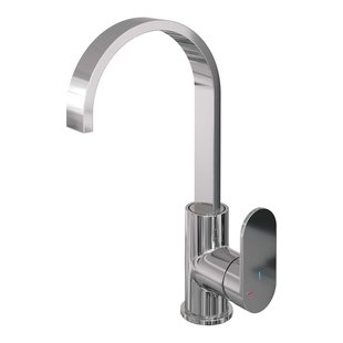 Brauer Chrome Edition Wastafelmengkraan opbouw - hoog - draaibaar - platte uitloop - model C - chroom 5-CE-003-S1