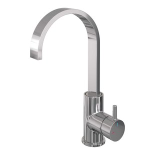 Brauer Chrome Edition Wastafelmengkraan opbouw - hoog - draaibaar - platte uitloop - model b - chroom 5-CE-003-S2