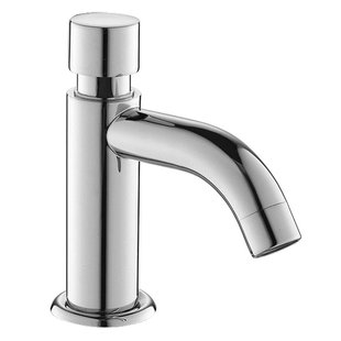 GO by Van Marcke Solo fonteinkraan - zelfsluitend - keramische schijven - chroom GS-1119