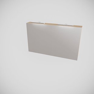 Mondiaz CUBB Spiegelkast - 120x70cm - 2 deuren - Washed Oak (Hout) PC75341368