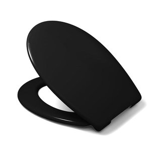 GO by Van Marcke Sana toiletzitting softclose met quickrelease thermoplast zwart 540747