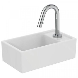 Ideal Standard Tempo fonteinset keramiek 37x21cm kraangat rechts wit e2129aa