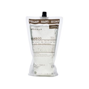 Wellmark Navulverpakking Hand Zeep Bamboe 1000ml 8720165018581