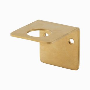 Ozean Eternal Zeephouder - wand - Geborsteld Messing Holder brushed gold