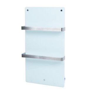Eurom Sani 400 Comfort Infraroodpaneel badkamer 83.5x48.1cm Wifi 400watt Glas Wit 350067