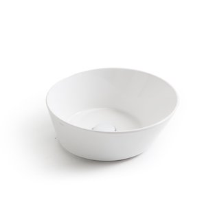 By Goof Mees Design Waskom 42x42x16.5cm Rond Mat Wit JBS6184