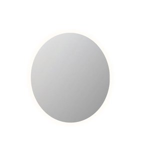 INK SP13 Spiegel - 120x120cm - LED rondom - op aluminium frame - sensorschakelaar - aluminium Zilver 8401577