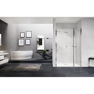 Novellini Young 2.0 Douchedeur - 77-81cm - satin zwart y22p77-4h