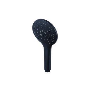 Fortifura Calvi Handdouche - ø12cm - rond - 3 standen - Mat Zwart SW496816
