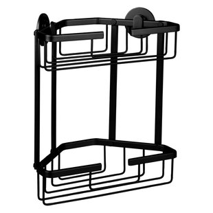 Differnz Draadmand aluminium rechthoek 25x13.1x30cm 2 laags zwart 34.100.16