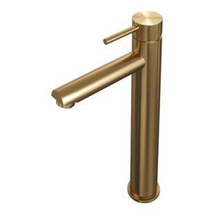 Brauer Gold - Edition Wastafelmengkraan opbouw - hoog - model a - PVD - geborsteld goud 5-GG-002