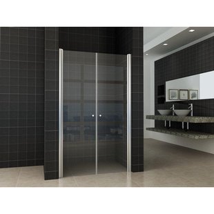 Wiesbaden Lagos pendeldeur in nis 800 x 2000 x 6 mm nano helder glas/chroom 20.3821