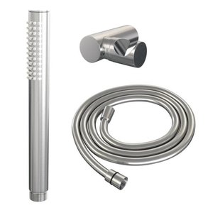 Brauer Brushed Edition Handdoucheset - PVD - geborsteld nikkel sw374402/sw374432/sw450726/