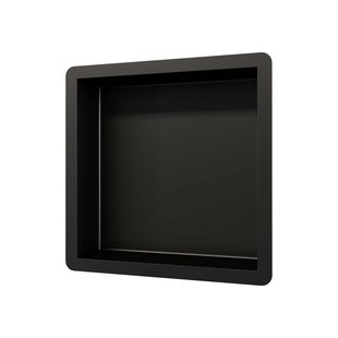 Brauer Black Edition Inbouwnis - 30x30cm - mat zwart 5-S-145