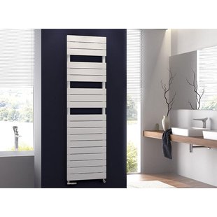 Instamat Deco-Light Badkamerradiator H 1757 x L 500 Mm 2 Aansl. ½ Incl. Wandconsoles Standaard Wit DL175.50S01
