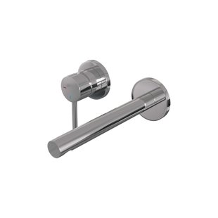 Brauer Chrome Edition Wastafelmengkraan inbouw - rechte uitloop rechts - hendel lang smal - model A2 chroom 5-CE-083-S2-65