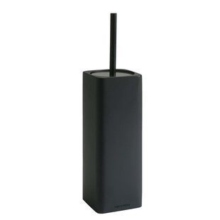 Aquanova Khana Toiletborstelhouder wand Zwart KHABHW-09