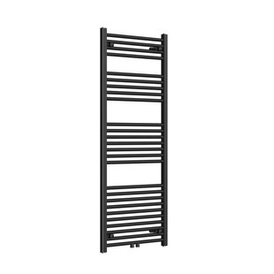 Rosani Classic radiator 60x140cm recht middenaansluiting 661watt mat zwart AF-CN60140B