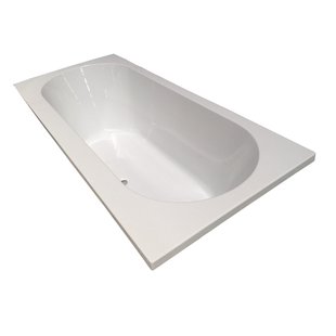 Xellanz Portus RD inbouw duo ligbad 180x80x49 cm acryl glans wit 21.3655